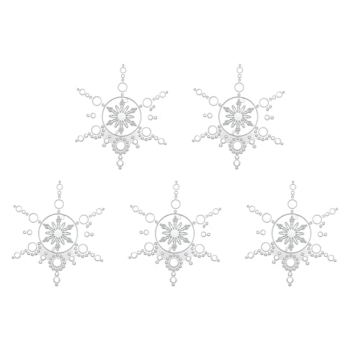 5 Stück Weihnachts-Stanzformen für Weihnachtsbaum, Prägeschablonen, Metallschablonen für Fotoalben, Dekorationen 5 Stück Weihnachts-Stanzformen für Weihnachtsbaum, Prägeschablonen, Metallschablonen für Fotoalben, Dekorationen von HINAYOSAN