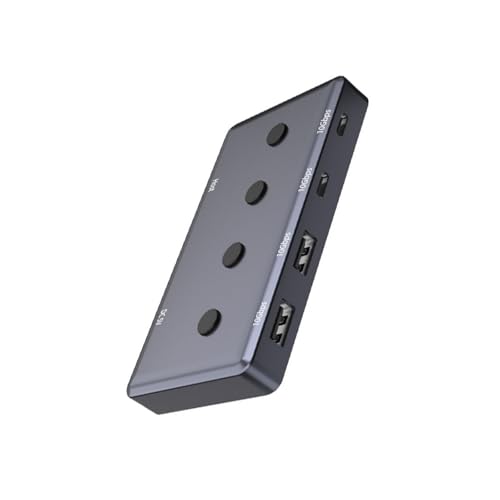 5-in-1-USB-Hubs, USB-Splitter, USB-Expander mit Einzeltasten-Bedienung für Laptop-Zubehör, Tastaturen, Erweiterung von HINAYOSAN