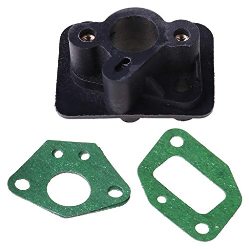 Ansaugstutzen + 2 Stück 40-5 43CC 52CC Freischneider Ansaugkrümmer Vergaser Basis Anschluss Zulassungsrohr Vergaser Adapter Ansaugstutzen + 2 Stück 40-5 43CC 52CC Freischneider Ansaugkrümmer Vergaser Basis Anschluss Zulassungsrohr Vergaser Adapter von HINAYOSAN