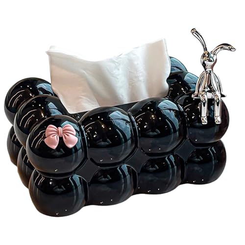 Eleganter Taschentuchspender mit Kaninchen-Motiv, ideal für Zuhause oder Arbeit, weiche, stabile Konstruktion, einfach zu bedienen, benutzerfreundlicher Taschentuchhalter Eleganter Taschentuchspender mit Kaninchen-Motiv, ideal für Zuhause oder Arbeit, weiche, stabile Konstruktion, einfach zu bedienen, benutzerfreundlicher Taschentuchhalter von HINAYOSAN