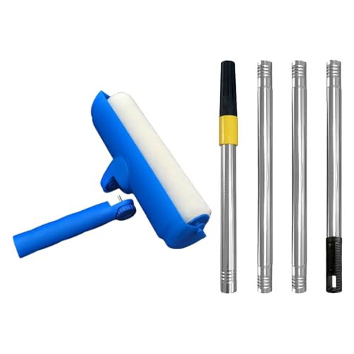 Farbwalze mit Spritzschutz, verstellbar, leichtes Design für Decken- und Wandprojekte im Innen- und Außenbereich, verstellbarer Kopf, Farbroller mit Spritzschutz Farbwalze mit Spritzschutz, verstellbar, leichtes Design für Decken- und Wandprojekte im Innen- und Außenbereich, verstellbarer Kopf, Farbroller mit Spritzschutz von HINAYOSAN