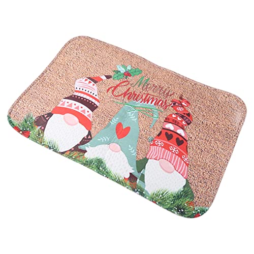 Fußmatte für den Innen- und Außenbereich, saugfähig, für Bad, Dusche, Bodenmatte, Weihnachtsdekorationen für Zuhause, Weihnachten, Fußmatte für den Innenbereich Fußmatte für den Innen- und Außenbereich, saugfähig, für Bad, Dusche, Bodenmatte, Weihnachtsdekorationen für Zuhause, Weihnachten, Fußmatte für den Innenbereich von HINAYOSAN