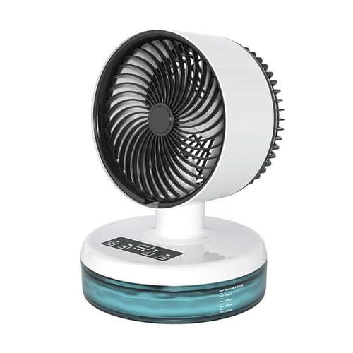 HINAYOSAN 900 ml großer tragbarer Nebelventilator, USB-betrieben, Camping, mit LED-Licht, Kühlung, kleiner elektrischer Heizkörper, mobiler USB-Power-Nebel HINAYOSAN 900 ml großer tragbarer Nebelventilator, USB-betrieben, Camping, mit LED-Licht, Kühlung, kleiner elektrischer Heizkörper, mobiler USB-Power-Nebel von HINAYOSAN