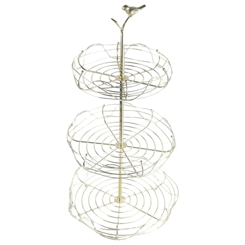 HINAYOSAN Arbeitsplatten Obsttablett Küche Obstständer Gemüsekorb mehrschichtiger Drahthalter Display Tablett Platte dauerhafte Lagerung HINAYOSAN Arbeitsplatten Obsttablett Küche Obstständer Gemüsekorb mehrschichtiger Drahthalter Display Tablett Platte dauerhafte Lagerung von HINAYOSAN