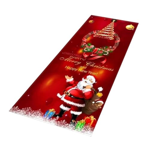 HINAYOSAN Frohe Weihnachtsbaum-Dekoration, Fußmatte, für den Innenbereich, Heimteppich, dekorative Party-Ornamente, Geschenke, Weihnachtskranz-Zubehör HINAYOSAN Frohe Weihnachtsbaum-Dekoration, Fußmatte, für den Innenbereich, Heimteppich, dekorative Party-Ornamente, Geschenke, Weihnachtskranz-Zubehör von HINAYOSAN