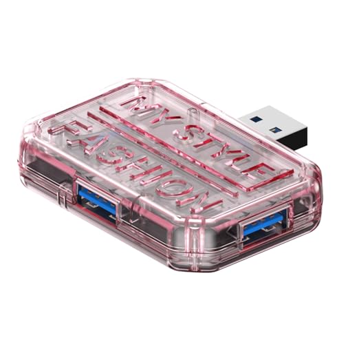 Kleine USB-C-Hubs, USB-C-Multiport-Hubs mit 4K-HDTV, unterstützt schnelles Aufladen bis zu 100 W Geschwindigkeit, 5 Gbit/s USB-Schnittstellen von HINAYOSAN