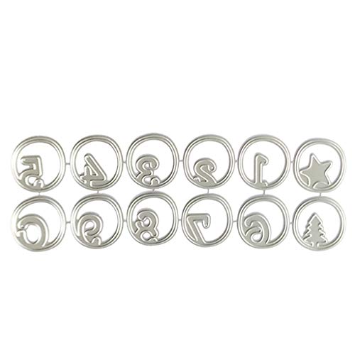 Metall-Stanzschablone für Scrapbooking, Album, Stempel, Papier, Prägung, Stanzformen für Kartenherstellung von HINAYOSAN