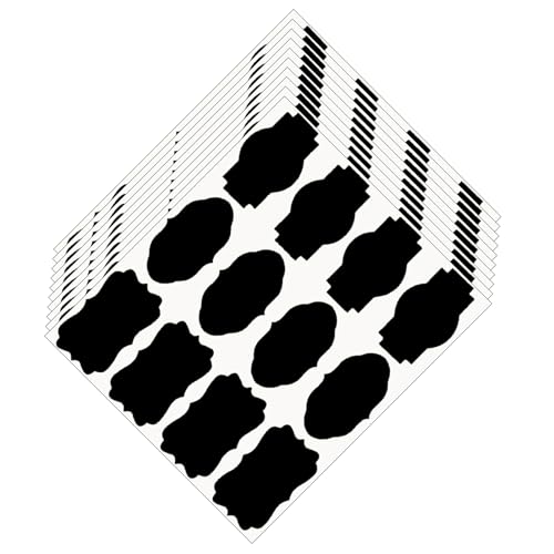 Papier-Etiketten-Aufkleber für Einmachgläser, ätherisches Öl und hausgemachte Bastelbedarf, Verpackungsetiketten, Kraft-Etiketten-Aufkleber, 120 Stück von HINAYOSAN