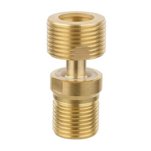 Professionelle Messingrohrkupplung, abgewinkelt, gebogen, Gewindeadapter, Gewindeanschluss, 1/2 Stück, für Duscharmaturen, widerstandsfähige Adapter Professionelle Messingrohrkupplung, abgewinkelt, gebogen, Gewindeadapter, Gewindeanschluss, 1/2 Stück, für Duscharmaturen, widerstandsfähige Adapter von HINAYOSAN