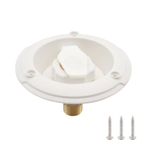 Übergroßer Camper Süßwasserfülladapter Stadt Wassereinlass Messingkerne ABS-Schale mit Anti-Leck-Design für den Außenbereich ABS Messing Wassereinlassadapter von HINAYOSAN