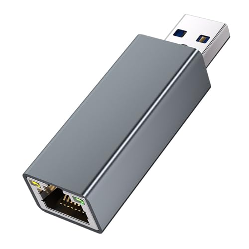 USB 3.0 auf 1 Gbit/s Ethernet-Konverter, superschnelle Gigabit-Netzwerkkarte mit Aluminiumgehäuse, robust USB 3.0 auf 1 Gbit/s Ethernet-Konverter, superschnelle Gigabit-Netzwerkkarte mit Aluminiumgehäuse, robust von HINAYOSAN