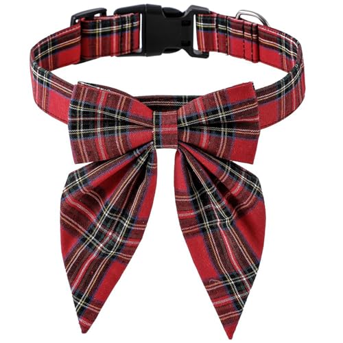 Verstellbares Halsband, Weihnachtsmotiv, Hundefliege, festliches Haustier-Hals, Haustier-Fliege, Festival-Zubehör, festliches Hundehalsband Verstellbares Halsband, Weihnachtsmotiv, Hundefliege, festliches Haustier-Hals, Haustier-Fliege, Festival-Zubehör, festliches Hundehalsband von HINAYOSAN