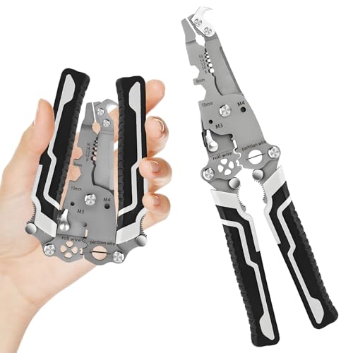 18-in-1-Klapp-Abisolierzange, Multifunktions-Abisolierzange, Crimpzange, Quick Mech Tools, faltbares Crimpwerkzeug, Elektriker-Multitool, leicht zu tragen für Reparaturen zu Hause,Zangen Draht 18-in-1-Klapp-Abisolierzange, Multifunktions-Abisolierzange, Crimpzange, Quick Mech Tools, faltbares Crimpwerkzeug, Elektriker-Multitool, leicht zu tragen für Reparaturen zu Hause,Zangen Draht von HINGTAI