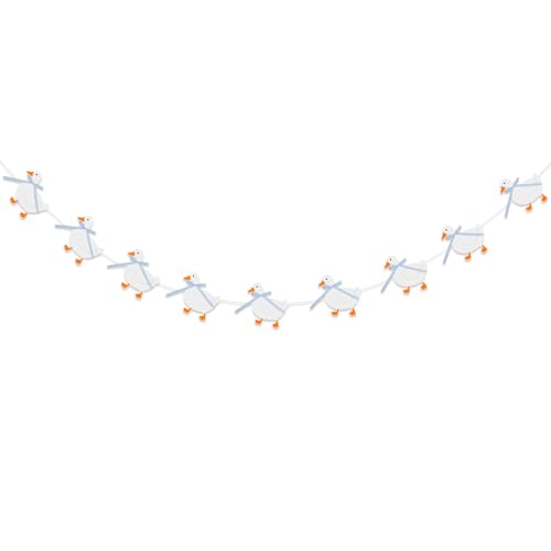 Gänse-Banner, Babyparty-Girlande, blau, kariert, Schleife, Geburtstagsdeko, Party-Dekoration mit Bauernhoftieren für Kinder, Mädchen, Jungen, 1., 2. und 3. Geburtstag Gänse-Banner, Babyparty-Girlande, blau, kariert, Schleife, Geburtstagsdeko, Party-Dekoration mit Bauernhoftieren für Kinder, Mädchen, Jungen, 1., 2. und 3. Geburtstag von HINGTAI