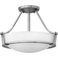 [NEUWERTIG] B-Ware Hinkley Deckenleuchte Hathaway Abstand Nickel ø 41 Cm Deckenlampe Lampe Leuchte von HINKLEY