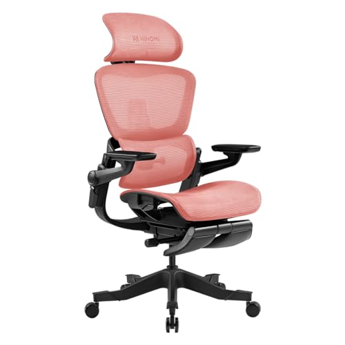 HINOMI H1 Pro V2 Hochlehner-Ergonomischer Bürostuhl mit integrierter Beinauflage, faltbares Design, klappbare Armlehnen, geeignet als Bürostuhl für das Homeoffice und als Computerstuhl. von HINOMI