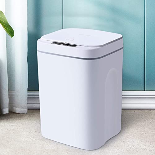 HINOPY Sensor Mülleimer, 16L Automatik Mülleimer mit Smart Küche Abfallbehälter - Abnehmbarer Deckel, Touchless, Müllbehälter für Büro, Badezimmer, Schlafzimmer, Wohnmobil usw von HINOPY