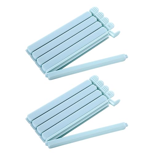10x Bag Clips Pp Versiegelungs Clip Beutel Plastik Dichtungsklammern Bag Für Küchenlager Frisch Wecker Versiegelung Futterbeutel Clip von HIOPOIUYT