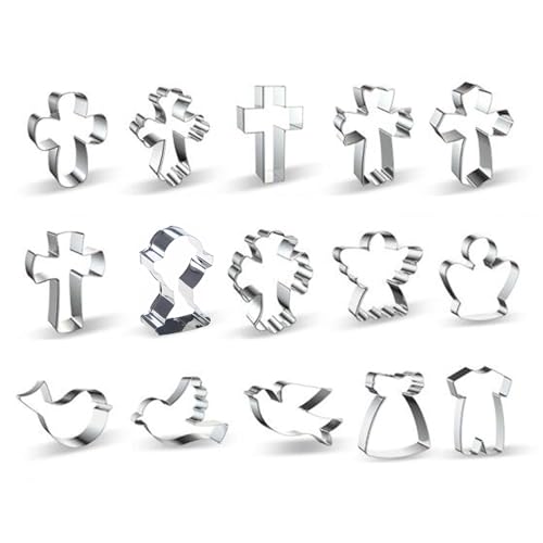 15 Stücke Für Cookie Cutter Set Fancy For Formen Edelstahl Keksschneiderform Für Die Herstellung Von Fondant Und 15 Stücke Für Cookie Cutter Set Fancy For Formen Edelstahl Keksschneiderform Für Die Herstellung Von Fondant Und von HIOPOIUYT