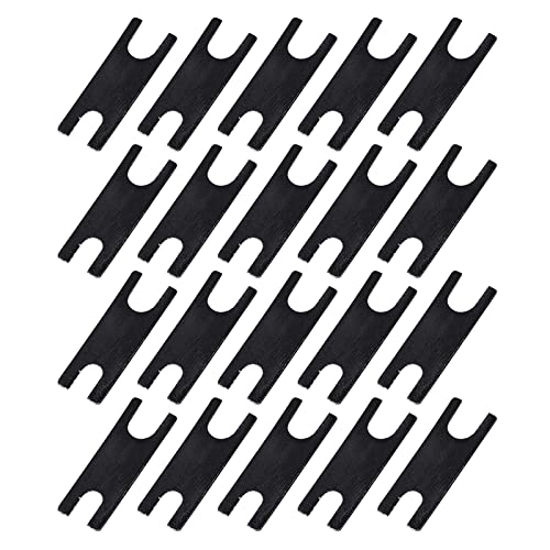 20 Stück PCB-Stabilisatordichtung, PTFE/Kieselgel, h-Film-Pads für mechanische Tastaturen, passen Sie die großen Tasten an von HIOPOIUYT