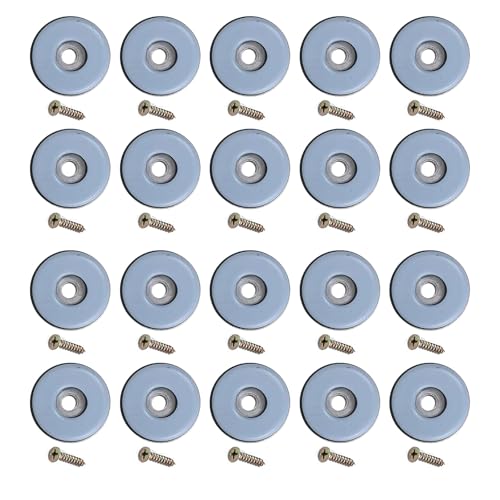 20 Stück wiederverwendbare Möbelgleiter zum Anschrauben schützen Holzböden, Stuhlbeinbeweger, Geräuschreduzierung, Designs, zum Anschrauben von Stuhlbeinen, Gleitmatten 20 Stück wiederverwendbare Möbelgleiter zum Anschrauben schützen Holzböden, Stuhlbeinbeweger, Geräuschreduzierung, Designs, zum Anschrauben von Stuhlbeinen, Gleitmatten von HIOPOIUYT
