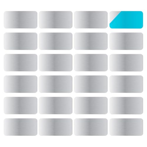 24 Pcs Klebstoff Metallplatte Iron Blech Aufkleber Aufkleber Metallstreifen Mit Rücken Für Magnetische Rechteck Eisenstreifen Mit Rücken 24 Pcs Klebstoff Metallplatte Iron Blech Aufkleber Aufkleber Metallstreifen Mit Rücken Für Magnetische Rechteck Eisenstreifen Mit Rücken von HIOPOIUYT