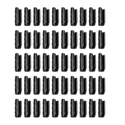 50x Verstellbare Gewächshausrohrschellen ABS Flexibler Griff für Schattennetz Rahmen Gewächshaus Abdeckklemmen für Schattennetz von HIOPOIUYT