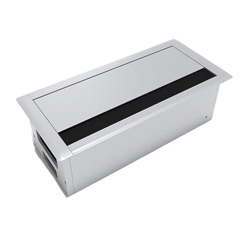 Aluminium Legierungskabel Kabel Managementbox Mit Silent Operations Designs Und Bauarbeiten In Der Steckdose Für Organisierte Schreibtisch Verkabelung Aluminiumlegierung Junction Box von HIOPOIUYT