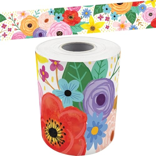 Bulletin Border Trimmer Poster Board Decors Decors Trimmblüte Mit Dem Aufkleber Aufkleber Bulletin Board Trimm von HIOPOIUYT