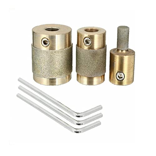 Buntglas-Diamantschleifer-Bit für Kopfwerkzeuge, 3 Größen, Messingkern, Buntglas-Schleifer-Bits & Diamant-Buntglas-Zubehör und Werkzeuge, 3 Größen Buntglas-Diamantschleifer-Bit für Kopfwerkzeuge, 3 Größen, Messingkern, Buntglas-Schleifer-Bits & Diamant-Buntglas-Zubehör und Werkzeuge, 3 Größen von HIOPOIUYT