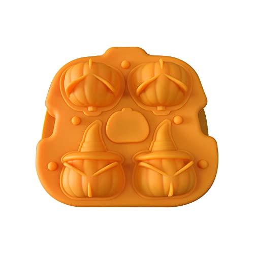 Eiswürfelformen Kürbisform Eiswürfel Maker Silikon Eiswürfelschale Eiswürfel Formen Eisschalen Für Cocktail Whisky von HIOPOIUYT