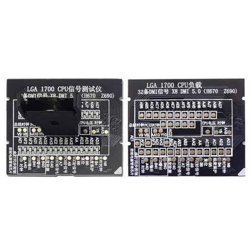HIOPOIUYT Desktop LGA1700 CPU Socket Tester Diagnose Analysers Dummies Last Gefälschte Last Mit LED Indikatoren Für Die Reparatur Von Motherboards HIOPOIUYT Desktop LGA1700 CPU Socket Tester Diagnose Analysers Dummies Last Gefälschte Last Mit LED Indikatoren Für Die Reparatur Von Motherboards von HIOPOIUYT
