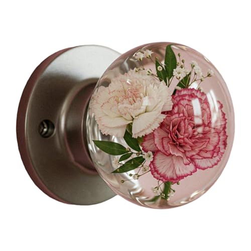 HIOPOIUYT Eleganter, transparenter Türgriff mit Blume, Retro-Stil, runde Kristalle, künstlerische Schlafzimmer, Dekoration, Naturstile, Heim-Hardware, Retro-Türknauf HIOPOIUYT Eleganter, transparenter Türgriff mit Blume, Retro-Stil, runde Kristalle, künstlerische Schlafzimmer, Dekoration, Naturstile, Heim-Hardware, Retro-Türknauf von HIOPOIUYT