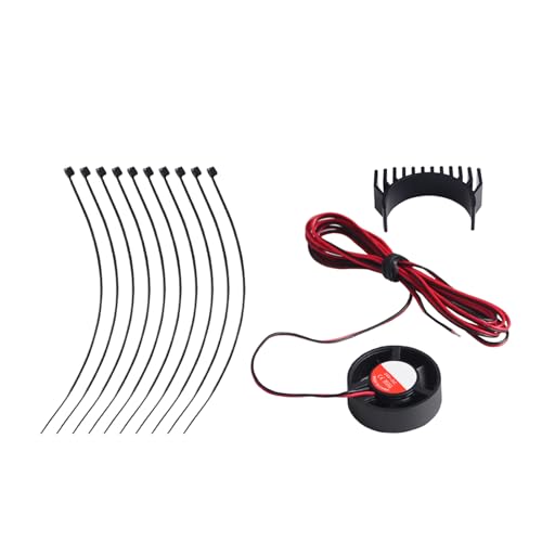 HIOPOIUYT Extruder Steppers Motorkühler Lüfter DC24V 3D Druckerteile Einfache Installation Für K1MAX 36 Steppers Motor Modelle von HIOPOIUYT