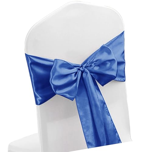 HIOPOIUYT Handwerk Hochzeitsstuhl Sash Bows Verleiht Jedem Ereignis Polyester Stretchband Für Verschiedene Stühle Decors Bankettstuhl Schärpe von HIOPOIUYT