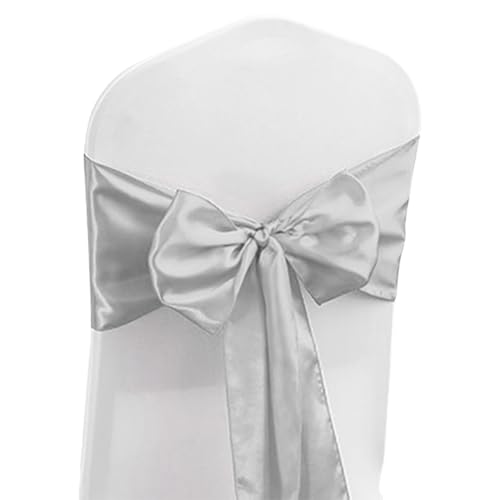HIOPOIUYT Handwerk Hochzeitsstuhl Sash Bows Verleiht Jedem Ereignis Polyester Stretchband Für Verschiedene Stühle Decors Bankettstuhl Schärpe von HIOPOIUYT