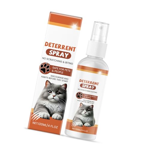HIOPOIUYT Katzenabschreckungssprays mit Zitrusextrakten schützen das Schlafsofa vor Katzen und Kletterschäden, effiziente und möbelsichere Sprays von HIOPOIUYT