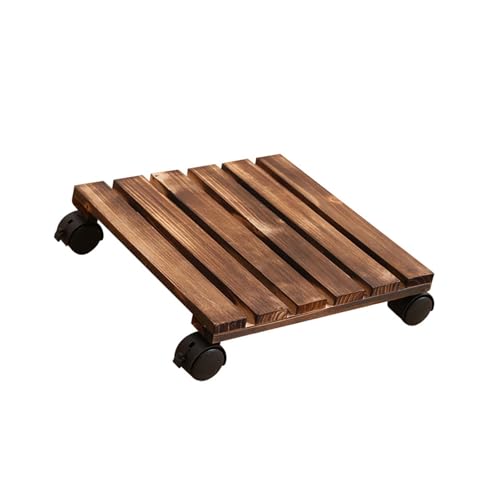 HIOPOIUYT Massivholz Verdickte Bewegliche Blumenständer Blumenhalter Töpfe Tablett Roller Basisständer Mit Rädern Freien Home Gartenzubehör HIOPOIUYT Massivholz Verdickte Bewegliche Blumenständer Blumenhalter Töpfe Tablett Roller Basisständer Mit Rädern Freien Home Gartenzubehör von HIOPOIUYT