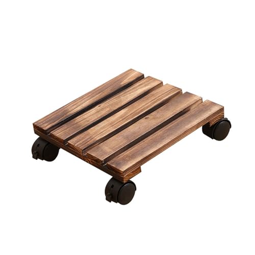 HIOPOIUYT Massivholz Verdickte Bewegliche Blumenständer Blumenhalter Töpfe Tablett Roller Basisständer Mit Rädern Freien Home Gartenzubehör HIOPOIUYT Massivholz Verdickte Bewegliche Blumenständer Blumenhalter Töpfe Tablett Roller Basisständer Mit Rädern Freien Home Gartenzubehör von HIOPOIUYT