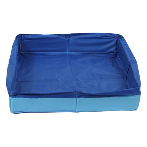 HIOPOIUYT PVC Hundepool Mit Antislip Bottom Schnelles Setup Für Haustier Um Wasserspiel Tragbarer Badewanne PVC PET PET SWIMMISCHE Pool Zu Genießen von HIOPOIUYT