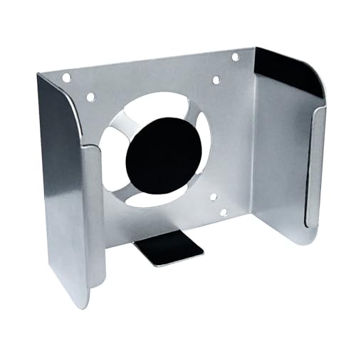 HIOPOIUYT Space Saving Full Metallhalter Für Kleine Desktop Computertisch Oder Hinter Bildschirm Installation Metall Halterung von HIOPOIUYT