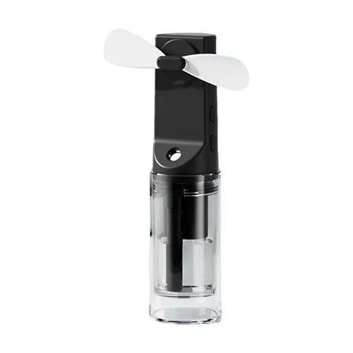 HIOPOIUYT Sprühventilator Handventilator mit Wassersprüher Wasser Batteriebetriebener Handventilator mit Sprühfunktion Klimaanlagen von HIOPOIUYT