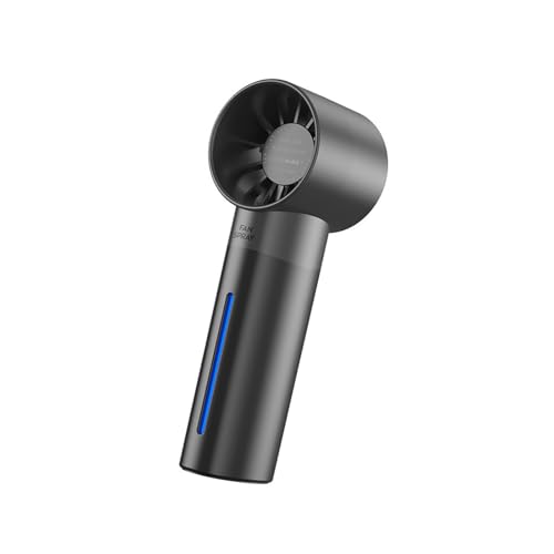 HIOPOIUYT USB Wiederaufladbarer Lüfter Mit Starken Luftströmen Handheld Electric Lüfter Tragbares Kühlgerät Für Schüler Und Büroangestellte Handheld Lüfter von HIOPOIUYT