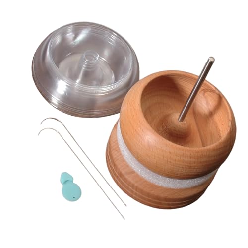 Hölzerne Perlenspinner Rotierender Stand Mit 5 Klaren Tabletts Schmuck Für Und Bastelnde Holzperle Hölzerne Perlenspinner Rotierender Stand Mit 5 Klaren Tabletts Schmuck Für Und Bastelnde Holzperle von HIOPOIUYT