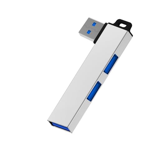 Kompakter USB-3.0-Erweiterungshubs mit 1 USB 3.0 + 2 USB 2.0-Anschluss, USB-Splitter für einfache Verbindungen, Datenadapter von HIOPOIUYT