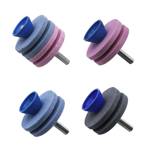 Mehrzweck-Schleifbohrer Cut Sharpener Steine Geeignet für Rasenmäher Schärfwerkzeug Verbesserung der Schneidleistungen Korund Steinschärfer Mehrzweck-Schleifbohrer Cut Sharpener Steine Geeignet für Rasenmäher Schärfwerkzeug Verbesserung der Schneidleistungen Korund Steinschärfer von HIOPOIUYT
