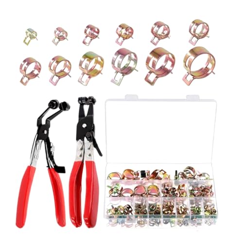 Packung Von 122 Stabilen Gummigekleideten P Clip Feder Stahlrohren Klemmen Accessoire Für Kabelklemmen Für Automobil Und Industriekabel Packung Von 122 Stabilen Gummigekleideten P Clip Feder Stahlrohren Klemmen Accessoire Für Kabelklemmen Für Automobil Und Industriekabel von HIOPOIUYT