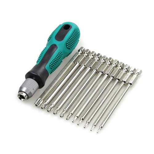 Schraubendreher-Set/12-teiliges langes Sechskant-Schraubendreher-Werkzeug für Enthusiasten und Mechaniker mit langem Griff Schraubendreher-Set/12-teiliges langes Sechskant-Schraubendreher-Werkzeug für Enthusiasten und Mechaniker mit langem Griff von HIOPOIUYT