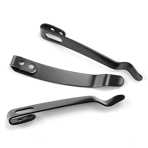Stabile 420 Edelstahl-Taschen Cutter Clip Gear Taschen für Handwerkswerkzeug mit sicherem Griff und Design, stabile Schneidehalter von HIOPOIUYT
