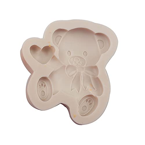 Süßigkeiten Schokoladenformen Bären Bonbonförmige Silikon Liebe Fondantformen Kuchen Fondant Cookie Backform Schimmelpilzkuchen von HIOPOIUYT